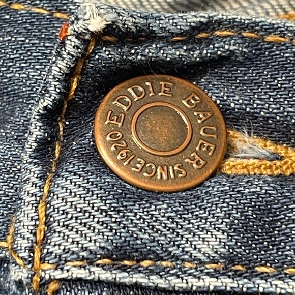 Eddie Bauer Premium Denim Straight-Leg Jeans - Size Women’s 10 Regular - Picture 7 of 9